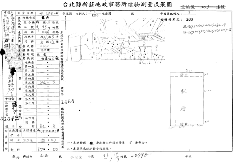近泰山高中|辭修公園|泰山公有市場|泰山體育場