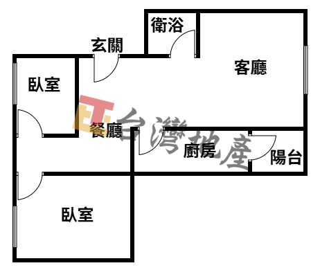 M61藝文邊間二房車*