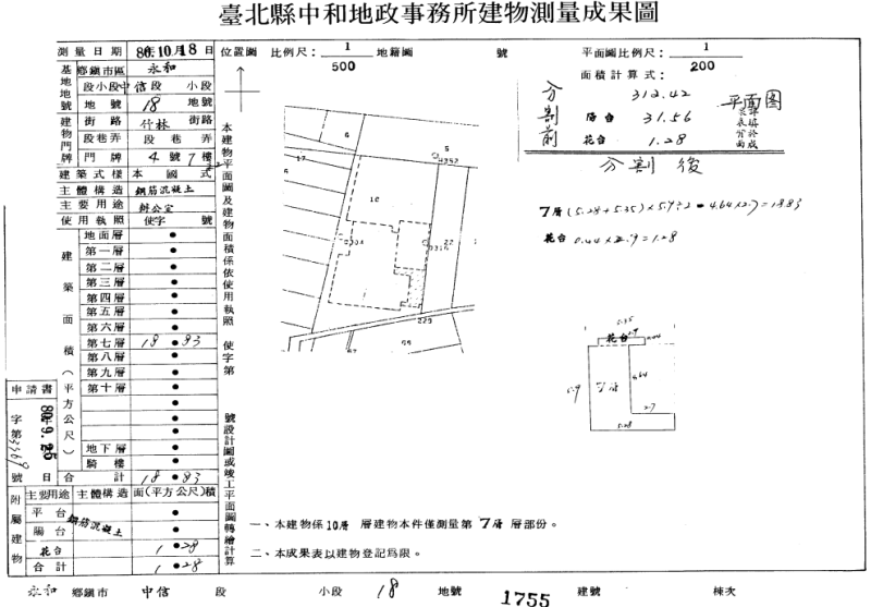 【捷運頂溪站2分鐘】竹林商圈|竹林小學|溪洲市場