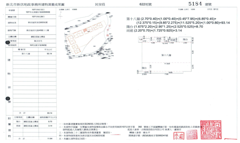 輕軌安康站｜景觀３房含車位